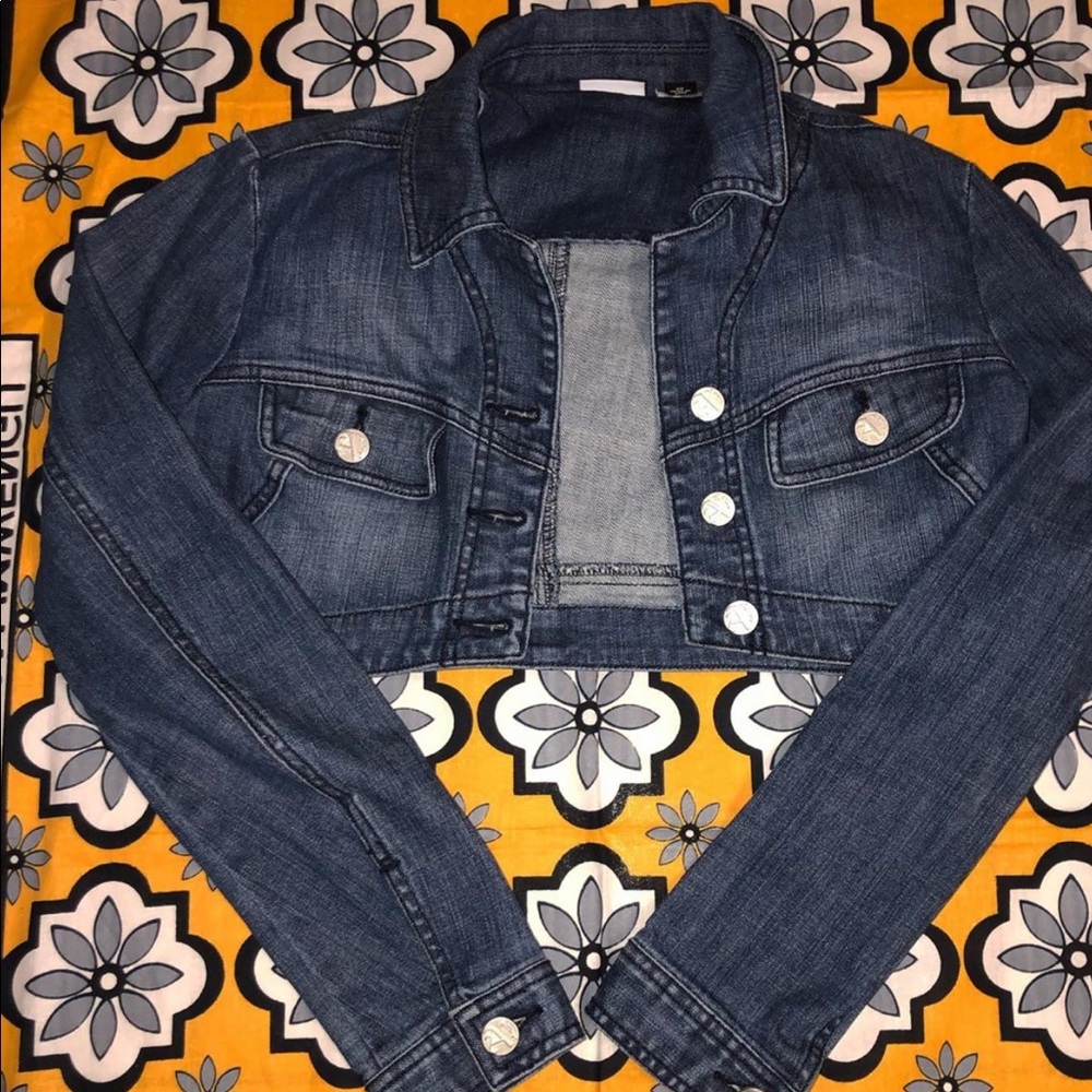 Cropped Jean Jacket